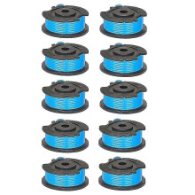 10 bobine di nylon per tosaerba 29252 e 29092 per bobine di filo per tagliaerba Greenworks 21362 DCQW