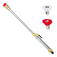 (Grau) Hochdruckreiniger-Pistolen Hochdruckreiniger-Verlängerungsstab Hochdruckreiniger-Adapter Schnellverbinder