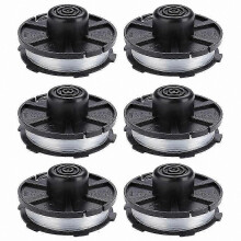 (6pcs)10-Pack Replacement Wire Reels for Lawn Mower Spools, Compatible with 196146-9 and 195858-1 Models