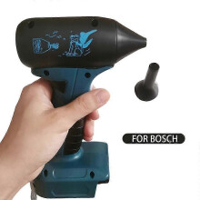 (Per batteria Bosch) Soffiatore a getto d'aria senza fili da 130000 giri/min per batteria Makita/Bosch