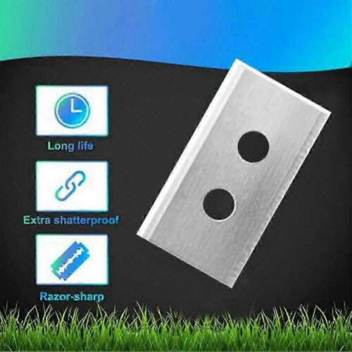 (Silver)Luba Yuka robotic mower replacement blades 72 pcs 2