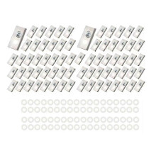 (Silver)Luba Yuka robotic mower replacement blades 72 pcs