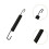 (10x97mm-Pull Spring)Tire Machine Accessory Tension Spring Multiprpose Wear Resistance Lever Slider 2