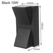 (10W-12V-Natural White 4000K)12V IP65 Waterproof wall lamp outdoor 5W 10W light outdoor Building Exterior