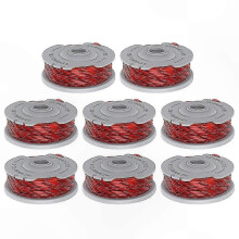 (8 pezzi) Bobine di filo di ricambio da 9 pezzi per bobine di tosaerba e tagliabordi 510747890 DCQW