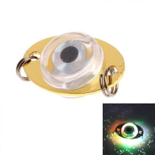 (colour)Battery Operated Led Underwater Light For Attracting Fish, Artificial Bait Ideal For Night Fishing,