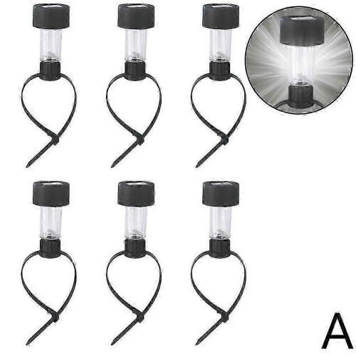 (White light)6 Pcs Solar Framed Pool Light, Pool Enclosure Lighting for Above Ground Pool 1