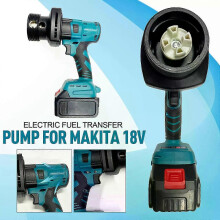 (Pipe)18V Brushless Oil Pump for Makita 200L/min High Flow Portable with Safety Switch No Battery