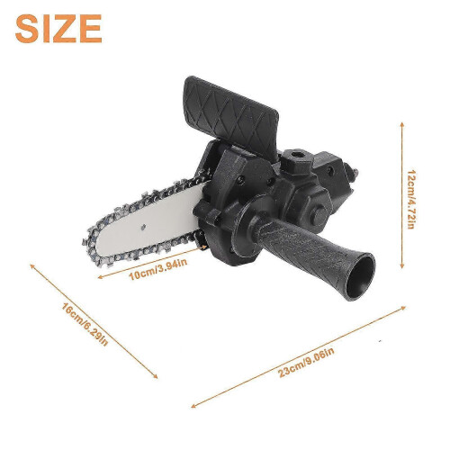 (A)2025 Electric Chainsaws Modification Tool,Drill Chainsaw Attachment,Practical Modification Tool,light,portable 1