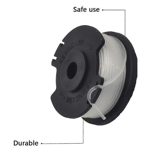 (8pcs)6Pcs Spools for Hyper Tough 20V Max String Trimmer Replacement Wire Reels DCQW 1