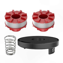 (Stile 2) Bobina per tosaerba compatibile con modelli cordless da 36 V/18 V, filo di ricambio per decespugliatore
