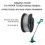 (8pcs)6Pcs Spools for Hyper Tough 20V Max String Trimmer Replacement Wire Reels DCQW 3