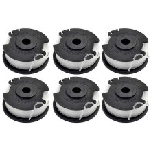 (6 pezzi) 6 bobine per bobine di filo di ricambio per decespugliatore Hyper Tough 20V Max DCQW