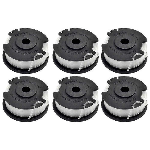 (6pcs)6Pcs Spools for Hyper Tough 20V Max String Trimmer Replacement Wire Reels DCQW