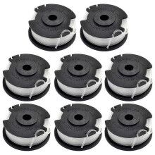 (8 pezzi) 6 bobine per bobine di filo di ricambio per decespugliatore Hyper Tough 20V Max DCQW