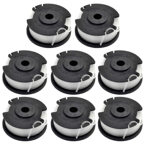 (8pcs)6Pcs Spools for Hyper Tough 20V Max String Trimmer Replacement Wire Reels DCQW