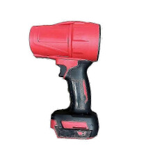 (Rosso) Soffiante turbo da 2000 W per Makita 18 V - ventilatore elettrico brushless 200 M/S