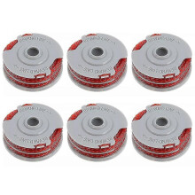 (6 pezzi) Bobina compatibile con Flymo Revolution 2000-2500/Twist and Edge Confezione da 6 resistente