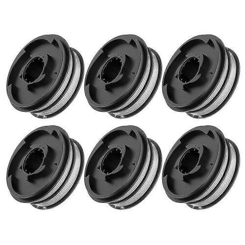 (6pcs)6PCS Replacement Spools for Einhell 3405685 (TLE-02) Lawn Mower Wire Reels DCQW