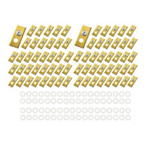 (Goud) 72 stuks vervangende messen compatibel met Mammotion Luba & Yuka All Series vervangende robotmaaier