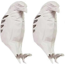 (Eagle)Owl Wall Light & Bald Eagle Wall Light, 2Pcs 3D Animal LED Wall Lights with Modern Home Decor,