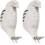 (Eagle)Owl Wall Light & Bald Eagle Wall Light, 2Pcs 3D Animal LED Wall Lights with Modern Home Decor, 1