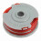 (2pcs spool)2 x Double Autofeed Spool & Line + Spool Cap Cover For Flymo Strimmer Trimmers 3