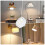 (4pcs)Battery Operated Light Bulbs With Remote, Battery Powered Led Puck Lights With E26 Screw In, Aa 2