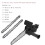 (Black Set 1)6Inch Electric Drill Modified To Electric Chainsaw Tool Attachment Electric Chainsaws Accessory 1