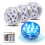 (8pcs light 2 control)Submersible LED Lights, Waterproof Underwater Lights with Remote Control, Bath 1