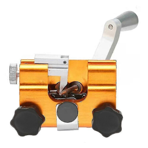 (Blue)Portable Manual Chainsaw Chain Sharpener Crank High Quality 1
