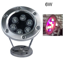 (6W-Changeable)3W/6W/9W/12W 12V~24V Stainless Steel LED Fountain Light Color Changing Waterproof Underwater