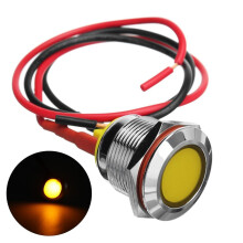 (Yellow)Dc Ip67 Boat Waterproof Underwater Led Light