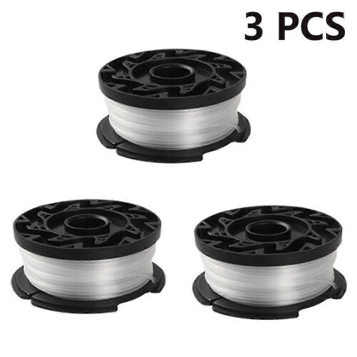 (3 pack)Interchangeable Apply To Black+decker Af-100 Trimmer Line Spools Best Gift