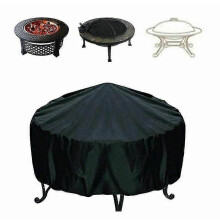 (120*120*75cm) 210d Oxford stoffen ronde vuurkorf stofhoes, waterdicht, stofdicht en zonnescherm rond