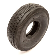 10 Inch Tyre 4.10/3.50-4 Mini BMX Bike Black Block Tread Tubeless 4Ply