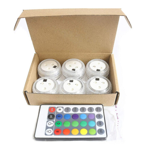 (10lamp 2 controller)Floating Submersible Lights Led Lights Remote Control Battery 1