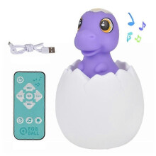 (Dinosaur) Nursery Night Light Multi-Color Portable and Rechargeable for Infant Kid