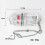 (Red)Deep Drop LED Fishing Light Fish Luring Light Underwater Fish Attracting Lamp 3
