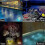 (8.5CM-4 light 2 remote)Pool Light Underwater Swimming Pool Lighting Wireless Submersible Led Light 4