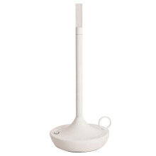 (White)Portable LED Lamp for Outdoor/Indoor, Rechargeable Battery, Water Resistant, Travel Light