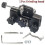 (Black and 1 Head)Chainsaw Sharpener, Portable Chainsaw Chain Sharpener Woodworking Grinding Stone Electric 5