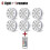(8.5CM-6 light 1 remote)Pool Light Underwater Swimming Pool Lighting Wireless Submersible Led Light 2