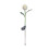 (White)Led Solar Light Simulation Flower Lawn Lamp Waterproof Decorative Lights 1