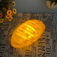(A3-Lemon yellow)2023 New Fun and Creative Simulation Bread LED Night Light Fixture - Perfect for Home