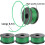 (4pcs)String Trimmer Spool Line for Black and Decker A6486 Autofeed Replacement Spools for GL7033 GL8033 3