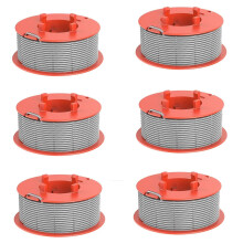 (6 stücke) 6 STÜCKE Für Bosch Rasenmäher Trimmer Spool Gewinde Spool Reel F016800175 DCQW