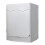 (L)Washing Machine Cover With Front Openings Waterproof Dust Proof Silver Large Size 1