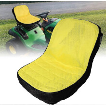 (geel) Zitmaaier met kussens LP92334 voor John Deere maaier, tractor en Gator, weerbestendig