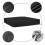 (120*120cm-Black)Sandpit Cover Waterproof Dustproof Uv Square Pool Cover With Drawstring For Sandpit, 3